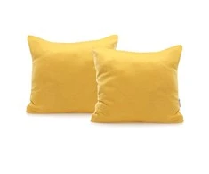 DecoKing Pagalvės užvalkalas 80×80 oranžinis 2 vnt