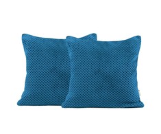 DecoKing Pagalvės užvalkalas indigo 45×45 cm, 2 vnt. HENRY