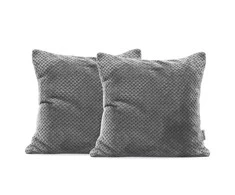DecoKing Pagalvės užvalkalas 45×45 cm, 2 vnt HENRY STEEL
