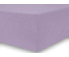 DecoKing Paklodė su guma šviesiai violetinė 100–120×200+30