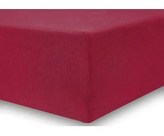 Paklodė DecoKing Amber Bordo, 220x200 cm, su guma
