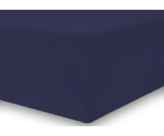 Paklodė DecoKing Amber Tamsiai mėlyna, 240x200 cm, su guma