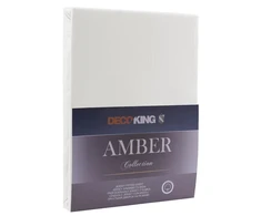 DecoKing Paklodė su guma 120-140x200+30 Amber Pearloyster
