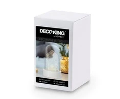DecoKing LED snaigė ILUM, šiltai balta (1 vnt)
