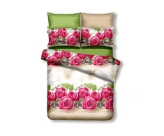 DecoKing Patalynės komplektas smaragdinės spalvos ANASTASIA 155x220 + 80x80