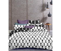 DecoKing Patalynės komplektas Hypnosis Rhombuses AmeliaHome 260 × 220 cm + 2 × 50 × 75 cm