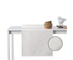 DecoKing Staltiesė 30×100 cm kreminės spalvos DK SPARKLE HMD