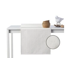 DecoKing Staltiesė komplektas 115×250+35×250 kreminė DK SPARKLE HMD