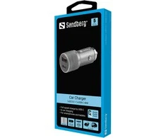 „Sandberg“ automobilinis įkroviklis 1xQC3.0 + 1xUSB-C 48W