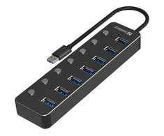 Sandberg USB 3.0 Hub 7 prievadai