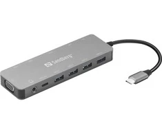 Sandberg USB-C 13-in-1 kelioninis dokas