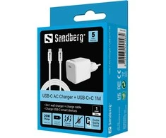 Sandberg USB-C 20W Charger EU+USB-C>C