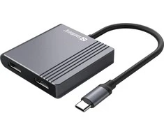 Sandberg USB-C Dock 2xHDMI+USB+PD
