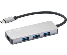 Sandberg USB-C Hub 1xUSB3.0+3x2.0 SAVER