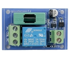 1 kanalo relės modulis 12V DC/ 12-24V AC