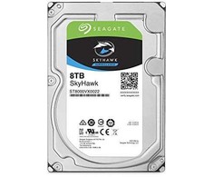 8TB SEAGATE SURVEILLANCE SKYHAWK 3.5'' , HDD SATA 8TB 7200RPM SATA 6G