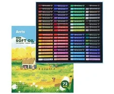 Aliejinių pastelių rinkinys ARRTX, 72 spalvų