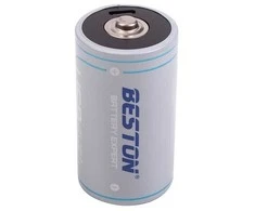 Beston Hismart Baterija D įkraunama su USB-C lizdu, 1.5V, 4000mAh, Li-Ion