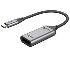Cabletime Adapteris USB-C (M) - DisplayPort (F), 4K/60Hz, su paauksuotomis jungtimis