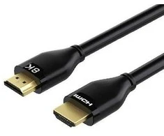 Cabletime Kabelis HDMI - HDMI, 8K, UHD, 1m, 2.1 ver