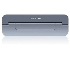 Cabletime Nešiojamo kompiuterio stovas, pilkas