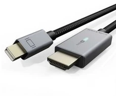Cabletime Premium kabelis Mini DisplayPort - HDMI, 4K/30Hz, 1.8m