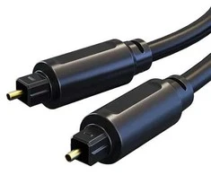 Cabletime Premium optinis audio kabelis Toslink-Toslink, 2m