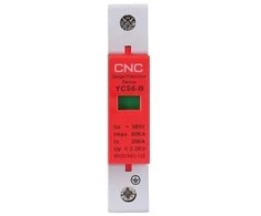CNC AC viršįtampių ribotuvas, 1P, B klasės, 30-60 kA, 385VAC