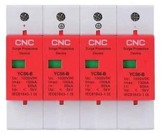 CNC DC viršįtampių ribotuvas, 4P, B klasės, 60-1000kA, 1000VDC