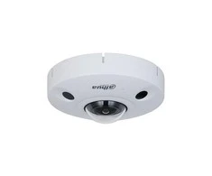 Dahua FishEye 360° 4K IP kamera. 8MP (3280x2480) STARLIGHT CMOS jutiklis. 25 kadrai per sekundę, H.265, IR, IP67, IK10, PoE