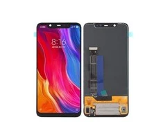 Ekranas LCD Xiaomi Mi 8 (juodas) ORG