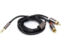 EXD Audio kabelis 3.5mm - 2x RCA, 1m