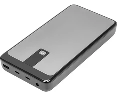 EXD Išorinė baterija 25200mAh, PD60W, QC3.0, 2x USB-C, USB-A, 10 adapterių