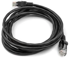 EXD Kabelis Cat5E UTP, 2m, juodas