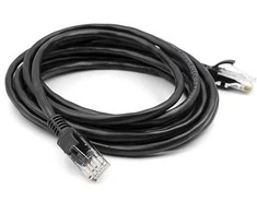 EXD Kabelis Cat5E UTP, 3m, juodas