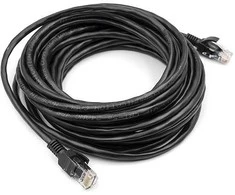 EXD Kabelis Cat5E UTP, 7.5m, juodas
