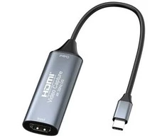 EXD Vaizdo fiksavimo įrenginys HDMI 4K/30Hz į USB3.0 Type-C