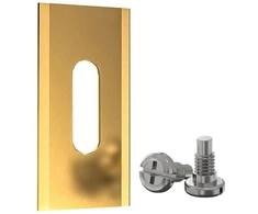 Extra Digital Automatinės vejapjovės peiliukai, 35x18x0.6 mm, padengti titanu, 30vnt.