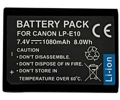 Extra Digital Canon, baterija LP-E10