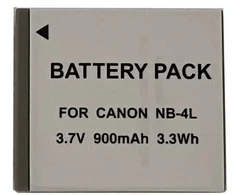 Extra Digital Canon, baterija NB-4L