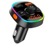 Extra Digital FM moduliatorius automobiliui BC52LQ (RGB LED, QC 3.0, micro SD, laisvų rankų įranga)