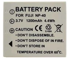 Extra Digital HONEYWELL HNP-40, FUJI NP-40 akumuliatorius, 1200mAh