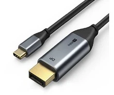 Extra Digital Kabelis USB-C - DisPlay Port, 4K, Ultra HD, 1.8 m, 1.2 ver.