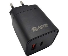 Kroviklis EXTRA DIGITAL GaN USB Type-C, USB Type-A: 45W, PPS