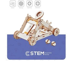 Extra Digital Medinis konstruktorius "Katapulta", mokomasis modelis