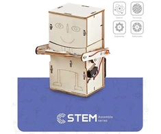 Extra Digital Medinis konstruktorius "Robotas taupyklė", mokomasis modelis