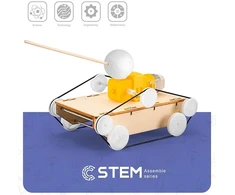 Extra Digital Medinis konstruktorius "Tankas", mokomasis modelis