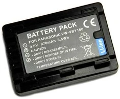 Extra Digital Panasonic VW-VBY100 akumuliatorius