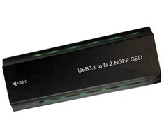 Extra Digital Ultra M.2 PCIe NGFF/NVMe SSD dėklas USB3.2, 20Gbps, RGB