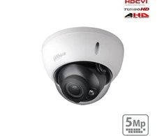 Dahua HD-CVI kupolinė kamera 5MP su IR iki 30m. 2.7~12mm 98°~34°, IP67, IK10, Lite serija